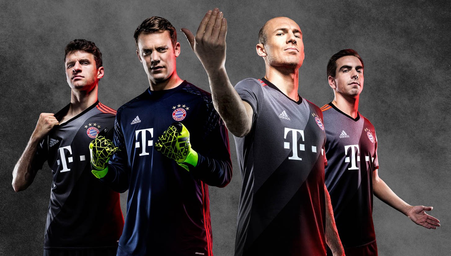 Bayern Munich 2016/17 Away by adidas - featured image