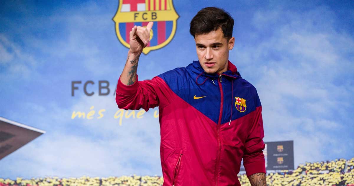 Behind-The-Scenes On Coutinho's first day at Barcelona - featured image