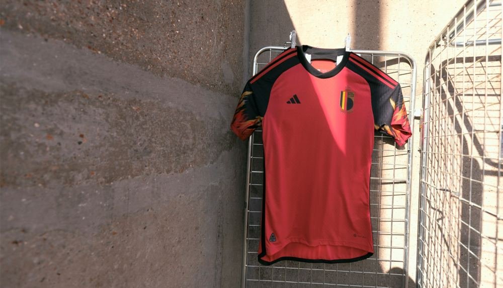 Belgium Unveil 2022 World Cup Home Shirt From adidas - featured image