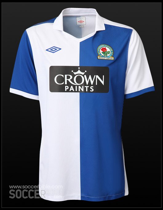 Blackburn Rovers Home & Away 10/11 Umbro Football Shirts - featured image