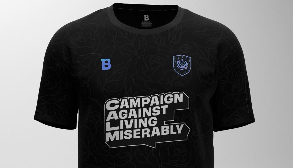 BLCKSMTH Create 'Shine A Light' Jersey In Aid Of CALM - featured image