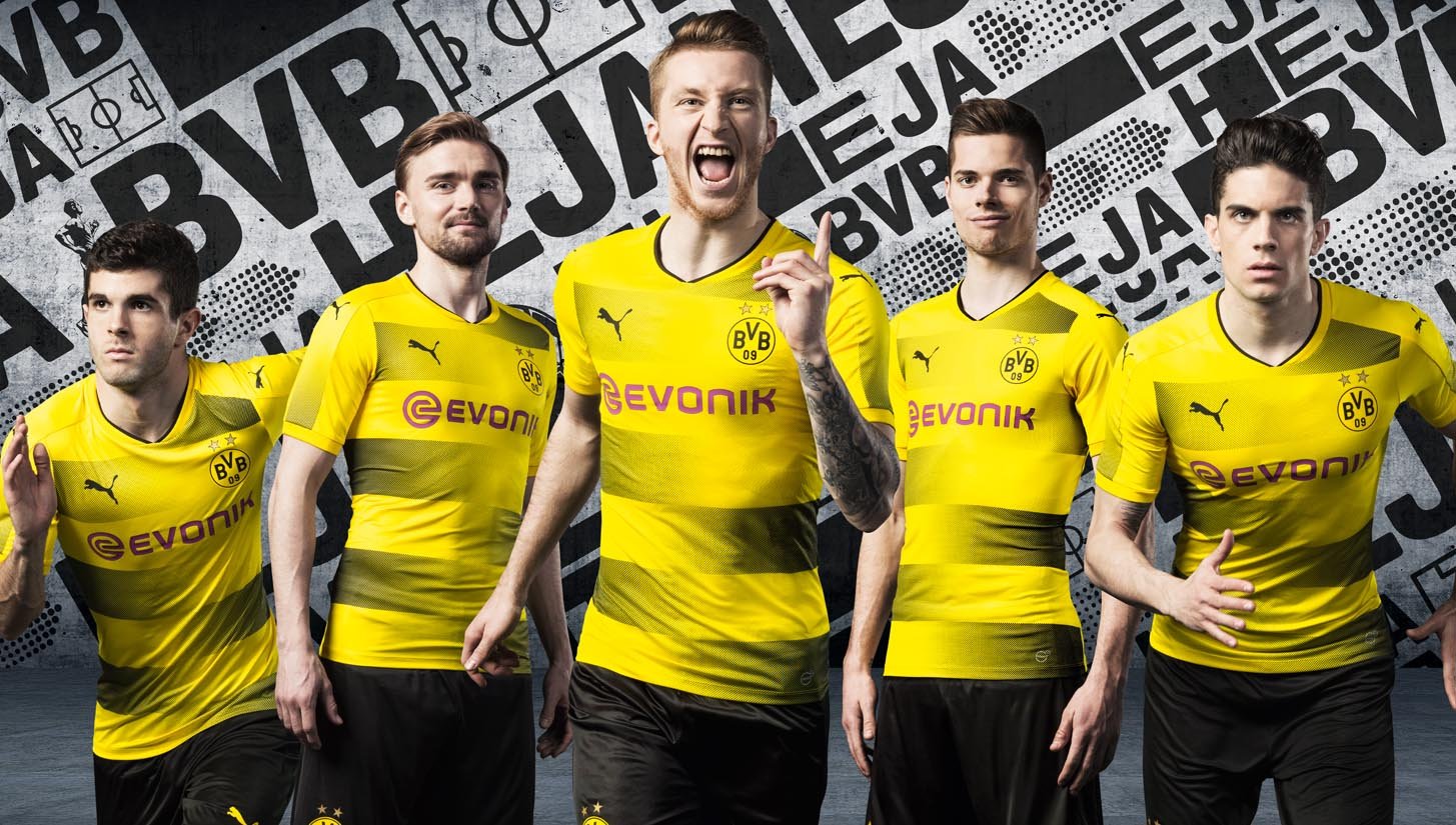 Borussia Dortmund 17/18 PUMA Home Shirt - featured image
