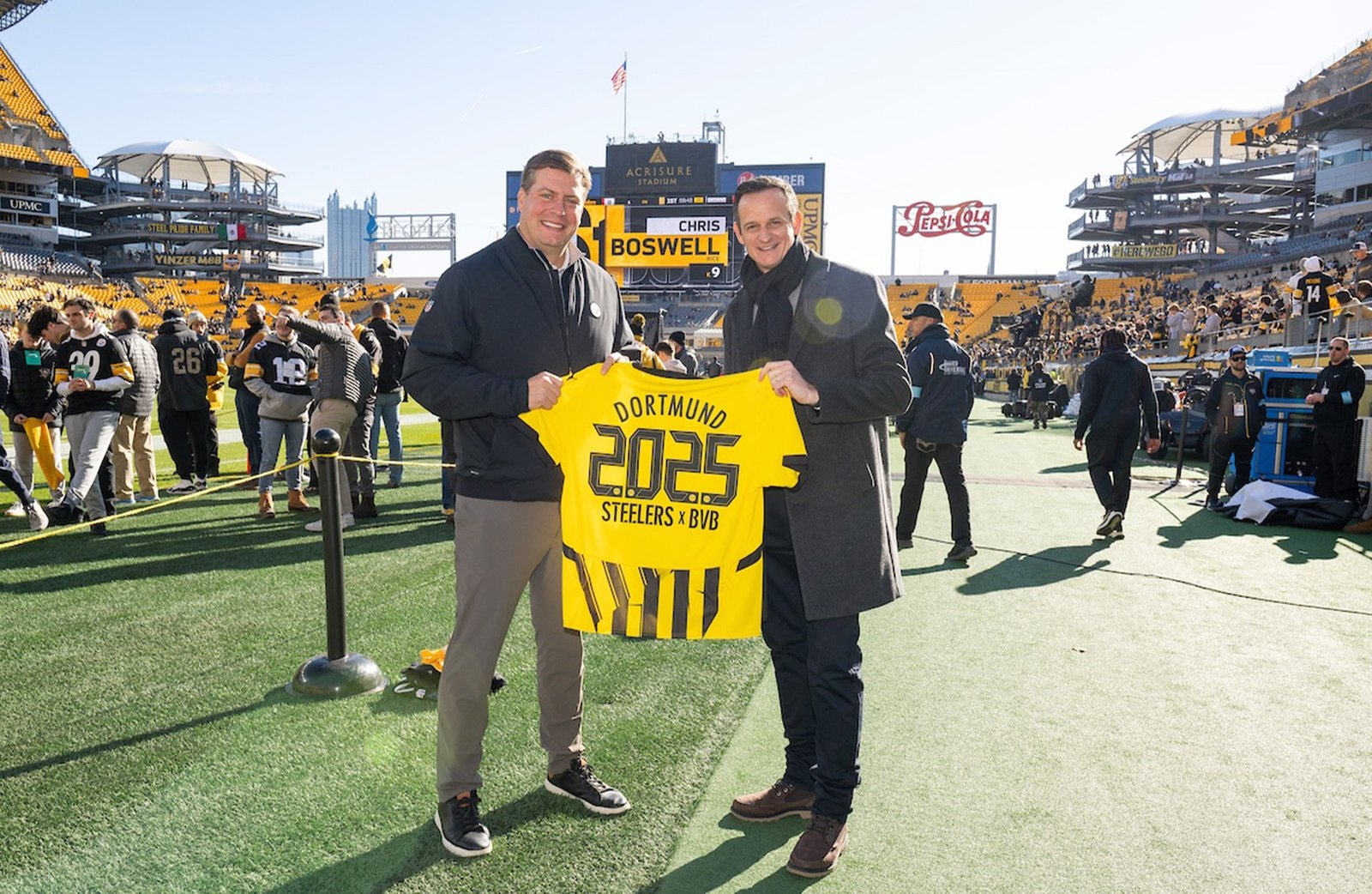 Borussia Dortmund and Pittsburgh Steelers Join Forces For A First of its Kind Partnership For Both Clubs - featured image