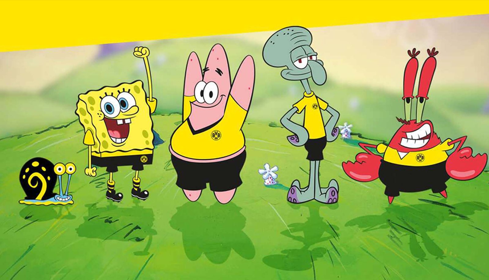 Borussia Dortmund Team Up With SpongeBob SquarePants - featured image