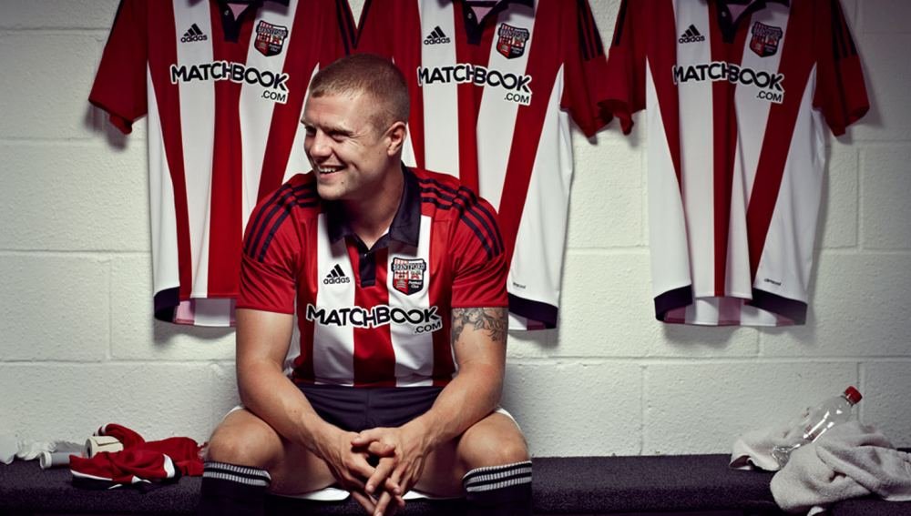 Brentford 15/16 kits by adidas - featured image
