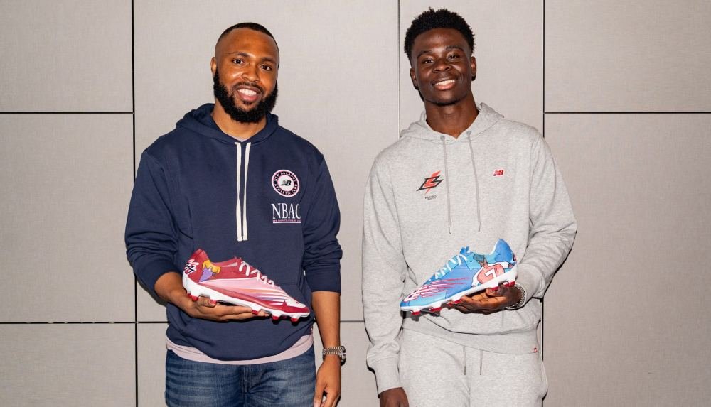 Bukayo Saka Gets Two Signature Boots From New Balance - featured image