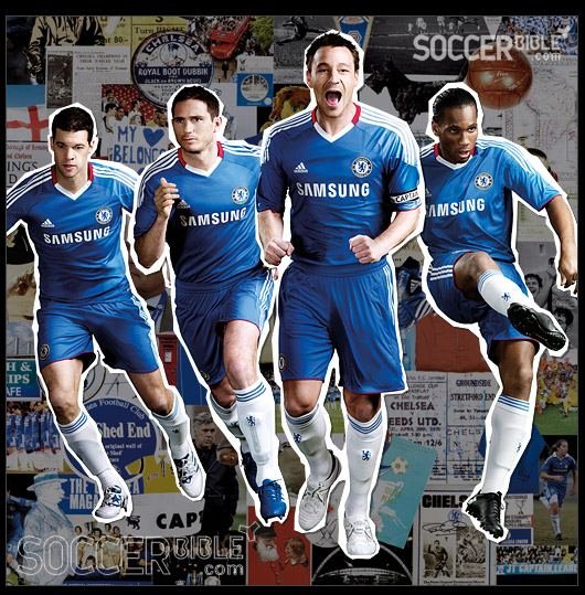 Chelsea Home 2010/11 - adidas Football Shirt - featured image