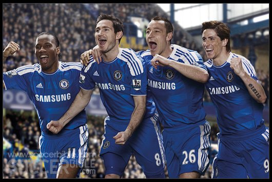 Chelsea Home Kit 2011-2012 - adidas Football Shirt - featured image