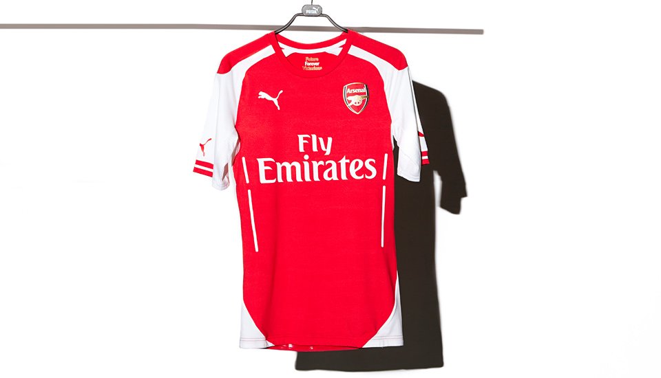 Closer Look | Arsenal 2014/15 Home Shirt - featured image