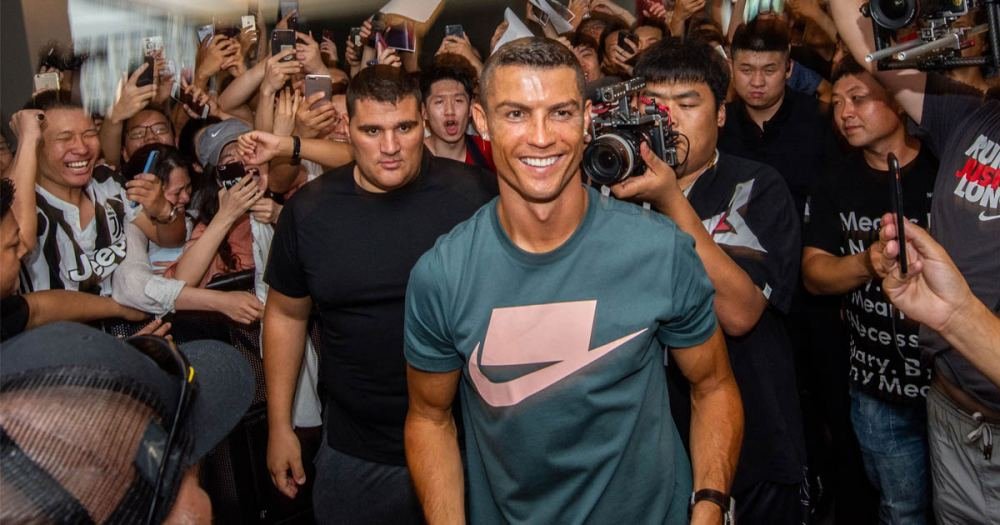 CR7 Begins China Tour By Opening School Football Pitch - featured image
