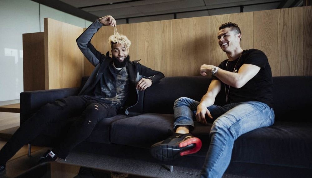 Cristiano Ronaldo Meets Odell Beckham Jr - featured image