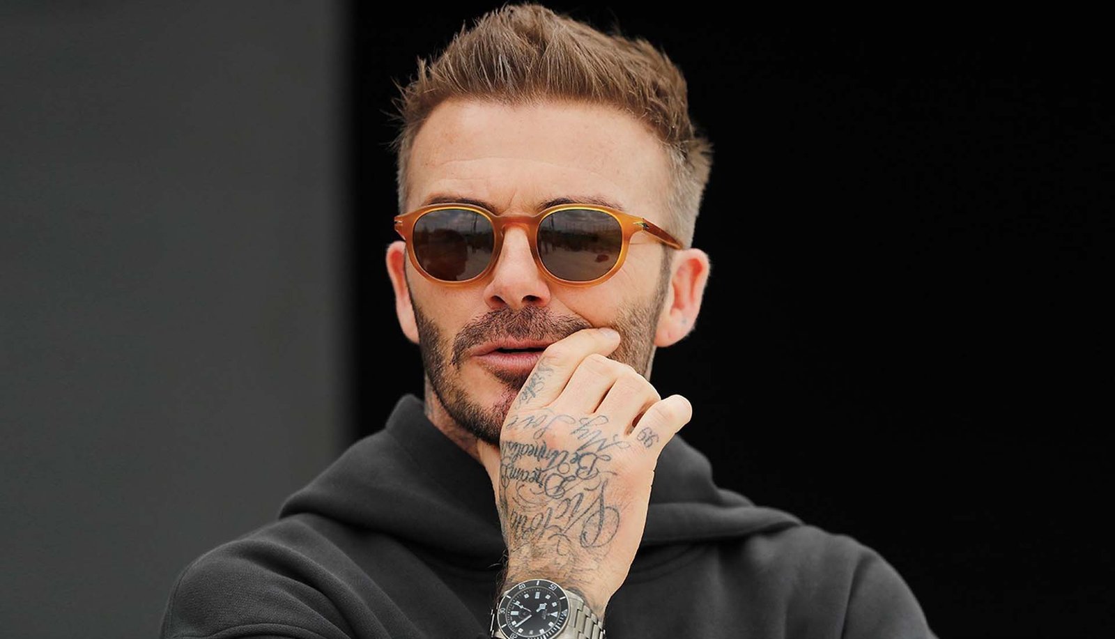 David Beckham Shows Off Custom Tudor Inter Miami Watch - featured image