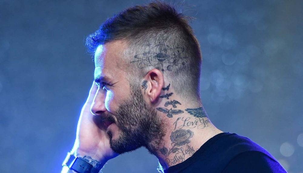 David Beckham Shows Off Latest Head Tattoo - featured image