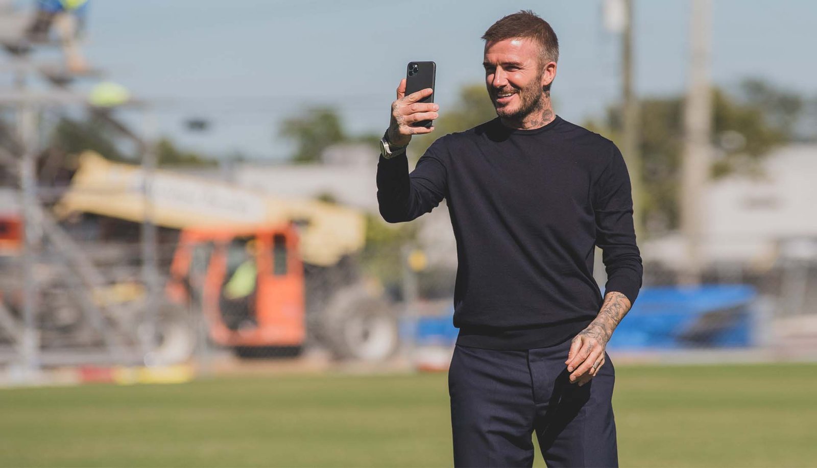 David Beckham Visits Inter Miami Stadium - featured image