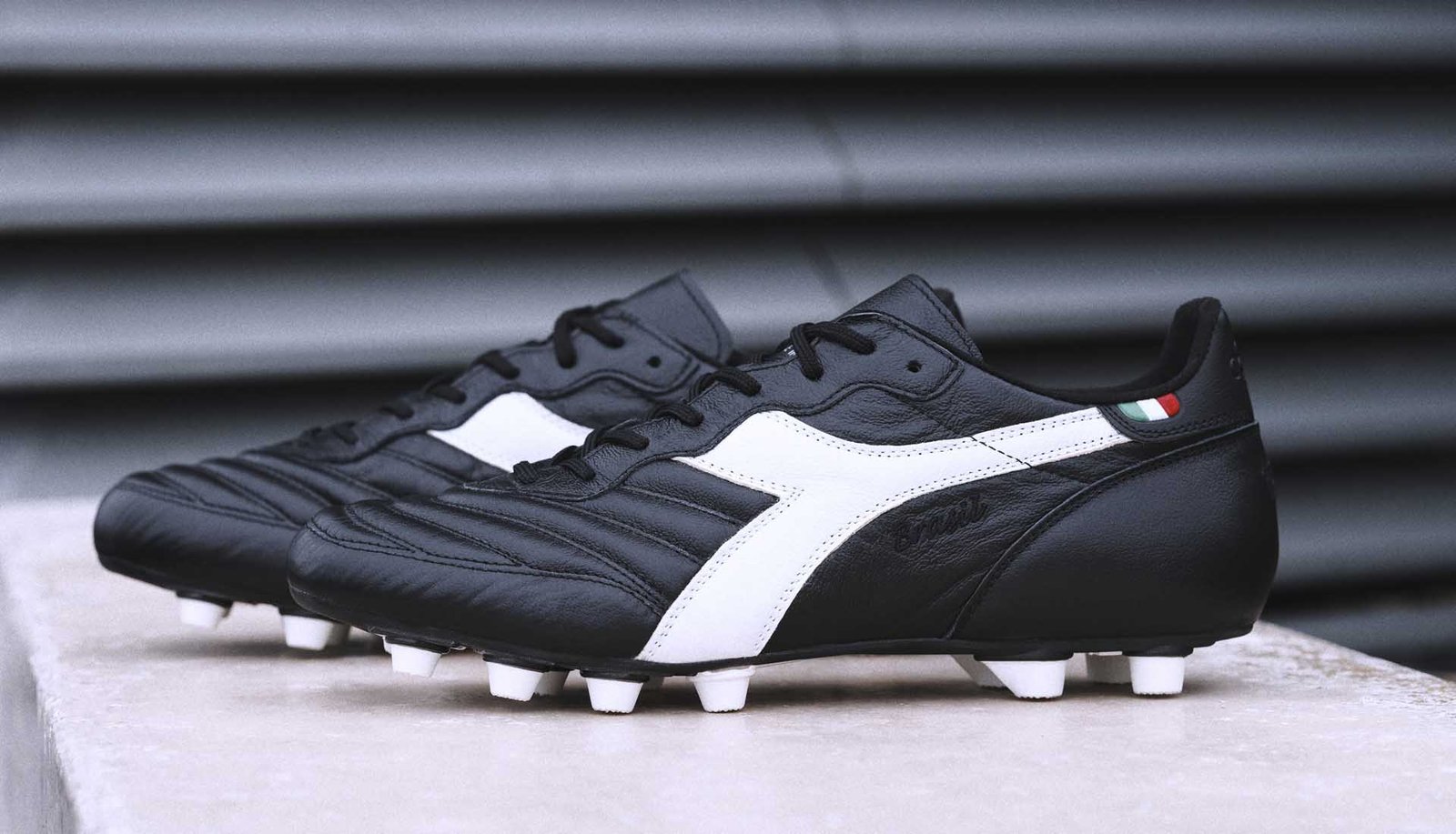 Diadora Launch the Brasil 'Made In Italy' K-Leather Pro "Black/White" - featured image