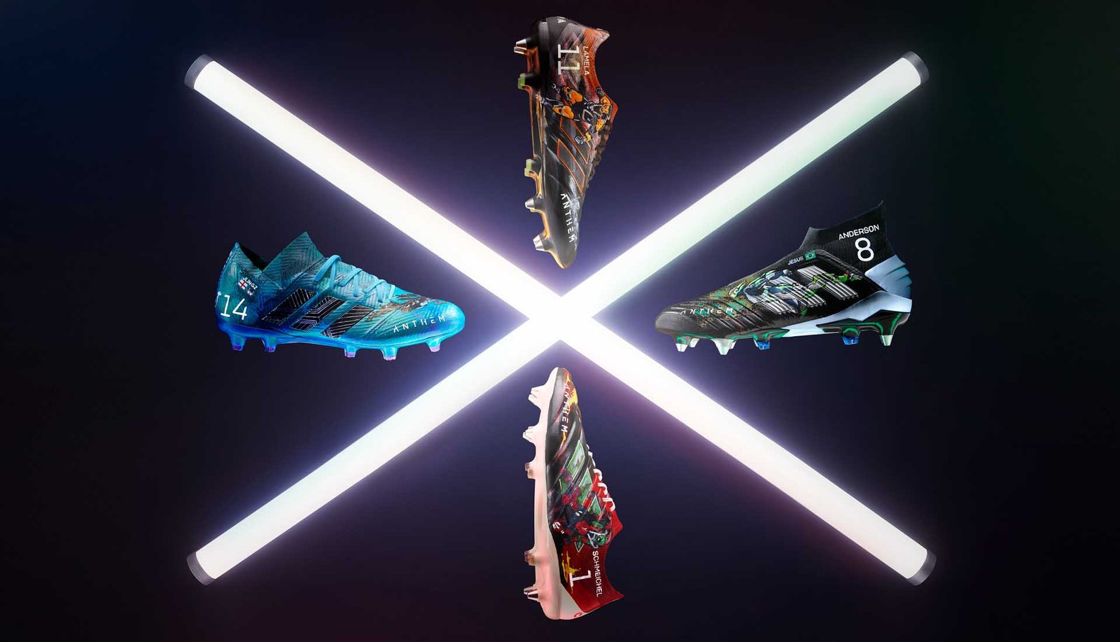 EA Unveil Custom 'Anthem' Boots For Premier League Quartet - featured image