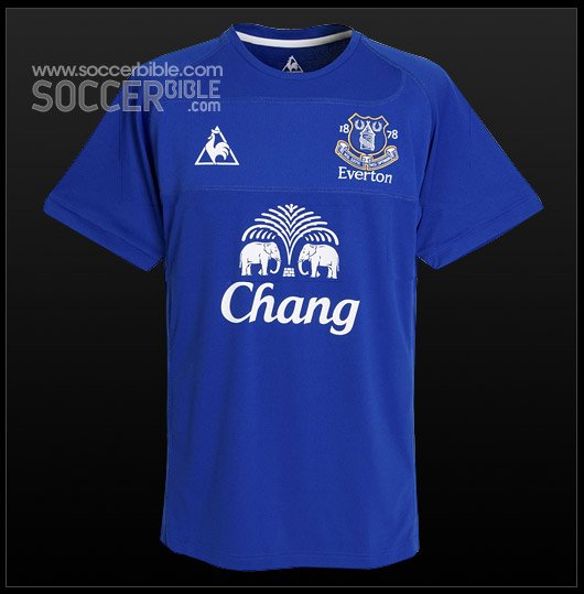 Everton Home 10/11 - Le Coq Sportif Football Shirt - featured image