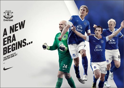 Everton Home Replica 2012-13 - Nike Football Shirt - featured image