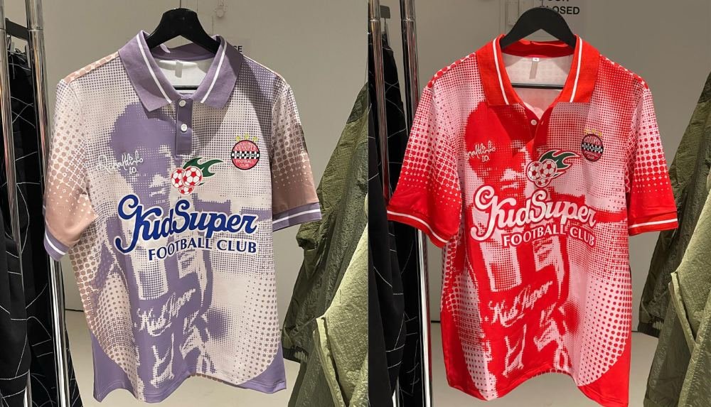 First Look At KidSuper 'Ronaldinho' Shirts - featured image