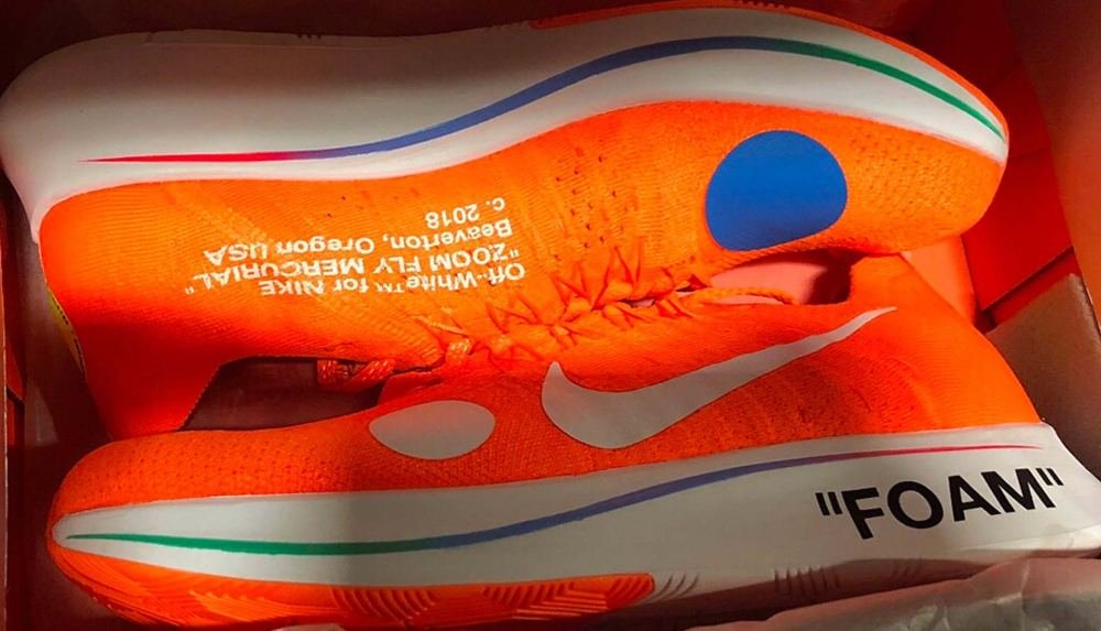 First Look at the Virgil Abloh x Nike Zoom Fly Mercurial Flyknit - featured image