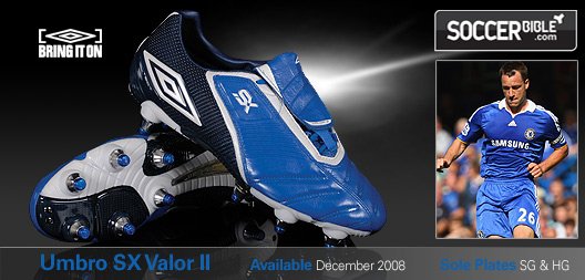 Power Football Boots - Umbro SX Valor II - John Terry - 13/11/08 - featured image