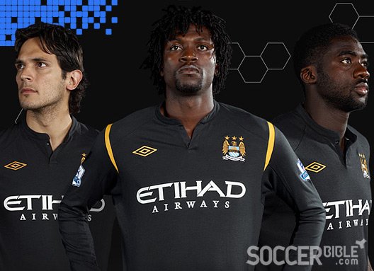 Football Shirt News - Manchester City Away Kit 09/10 by Umbro - 31/07/09 - featured image