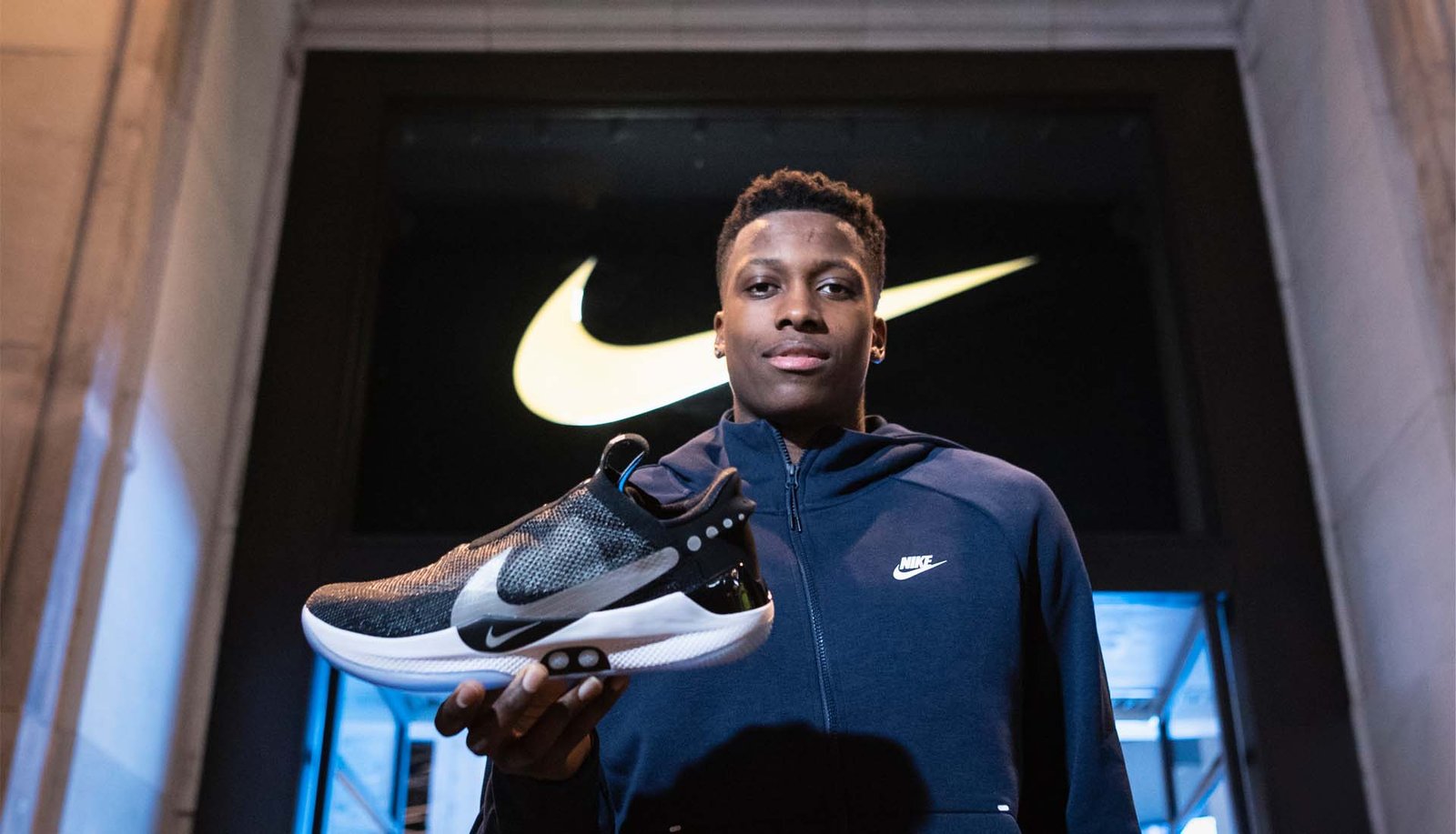 Frank Ntilikina Talks Football And The Nike Adapt BB Sneaker - featured image