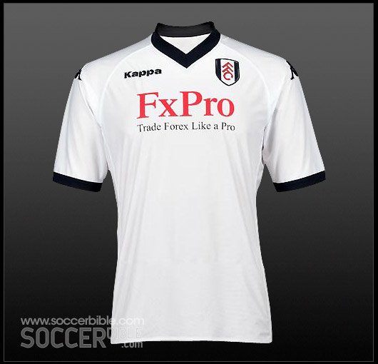 Fulham Home 10/11 Kappa Football Shirt - featured image