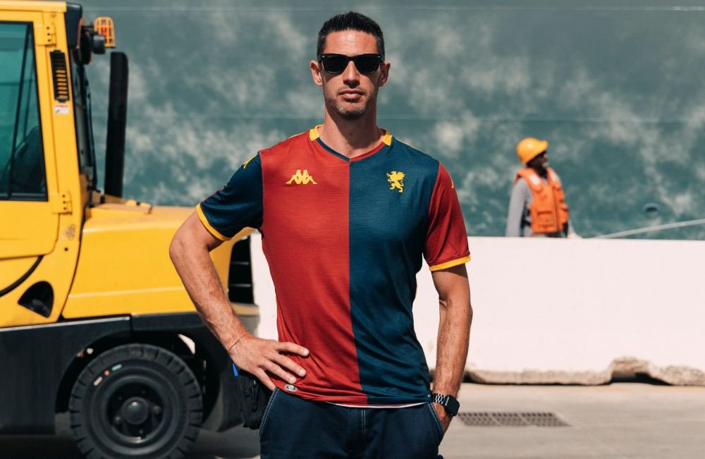 Genoa CFC Unveil Daring New Home Shirt for 25/26 With Kappa - featured image