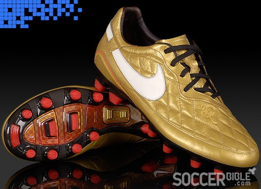 Heritage Football Boots - Nike Ronaldinho 10R Dois - Metallic Gold/Challenge Red - 11/08/09 - featured image