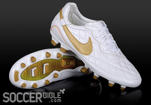 Heritage Football Boots - Nike Ronaldinho Dois - white/gold/citron - 31/03/09 - featured image