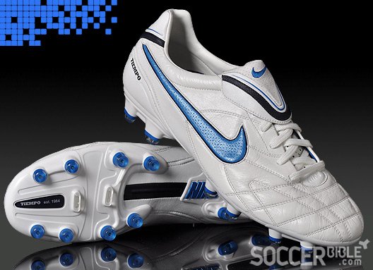 Heritage Football Boots - Nike Tiempo Legend III - Sail White/Techno Blue - 03/09/09 - featured image