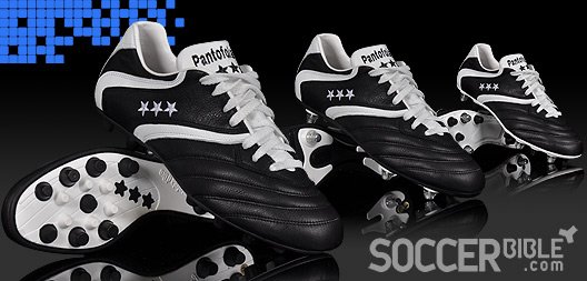 Heritage Football Boots - Pantofola d'Oro Ascoli Vitello Black/White - 10/07/09 - featured image