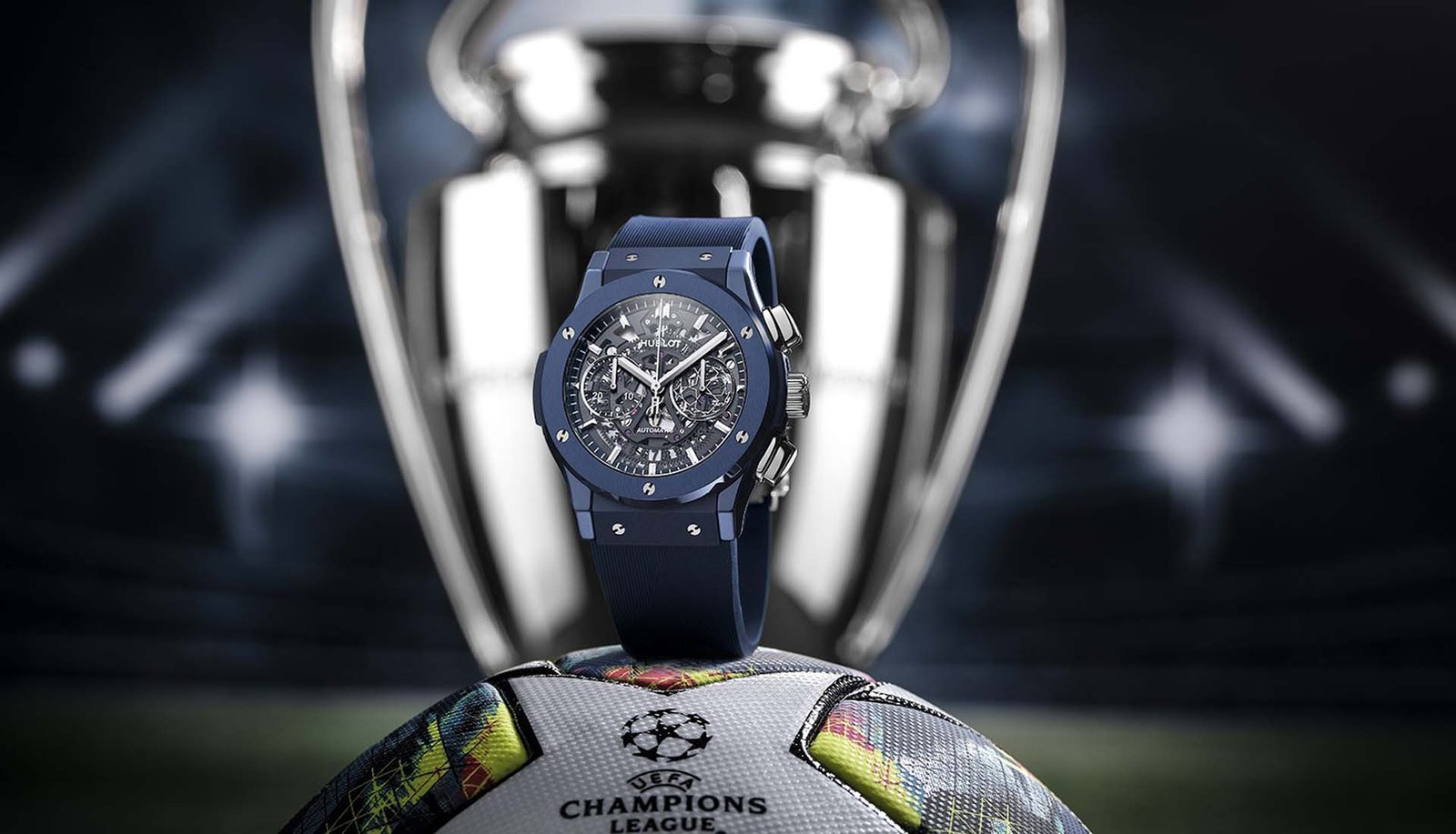 Hublot Launch The New Classic Fusion Aerofusion Chronograph 'UEFA Champions League' - featured image