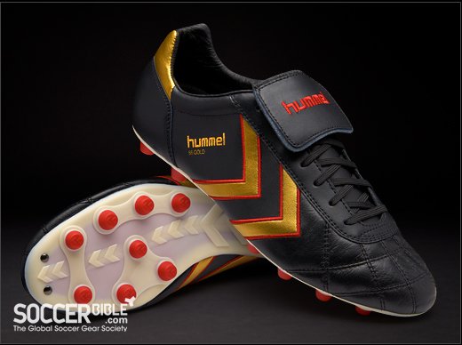 Hummel 86 Gold Football Boots - Black/Gold/Red - featured image