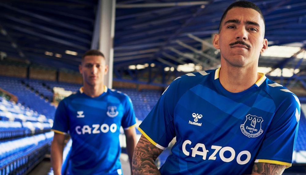 Hummel & Everton Unveil 21/22 Home Shirt - featured image