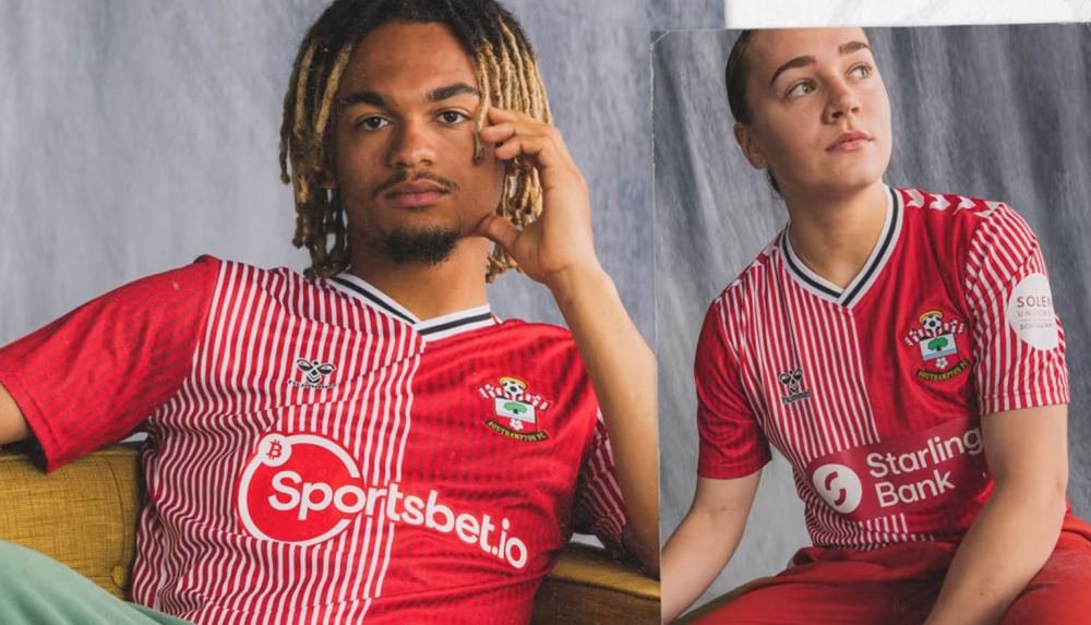 Hummel Go Retro For Southampton 23/24 Home Shirt - featured image