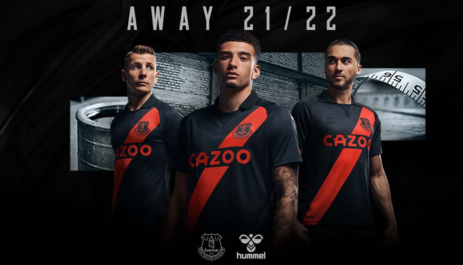 Hummel Launch Everton 21/22 Away Shirt - featured image