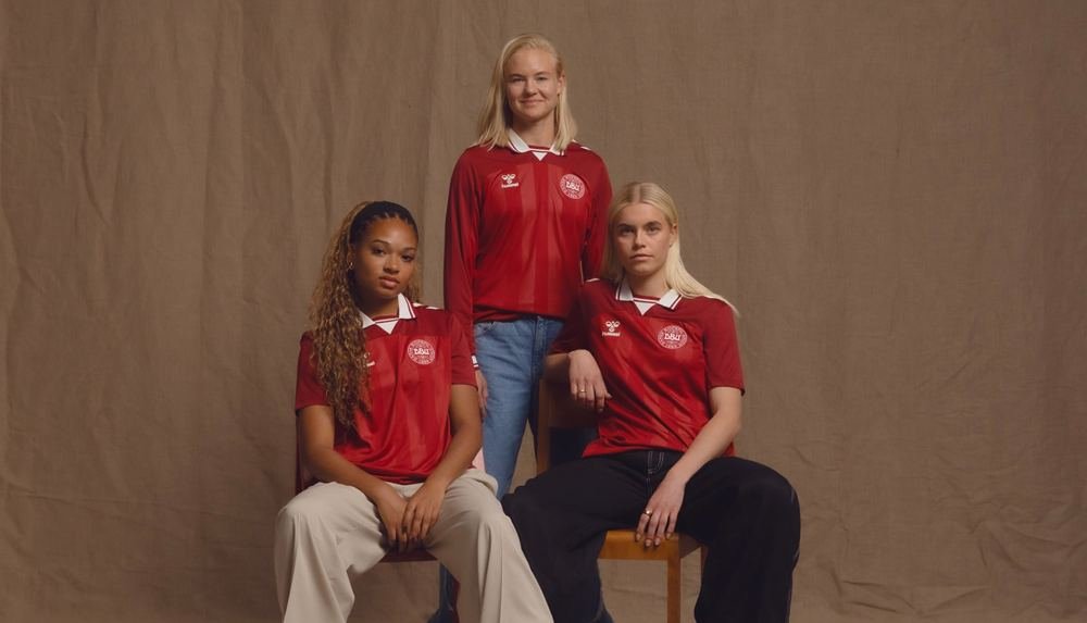 Hummel Reveal New Euro Home Kit For Danish Women's National Team - featured image