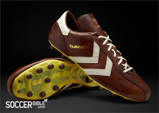 Hummel Roma Vintage Football Boots - Dark Cognac - featured image
