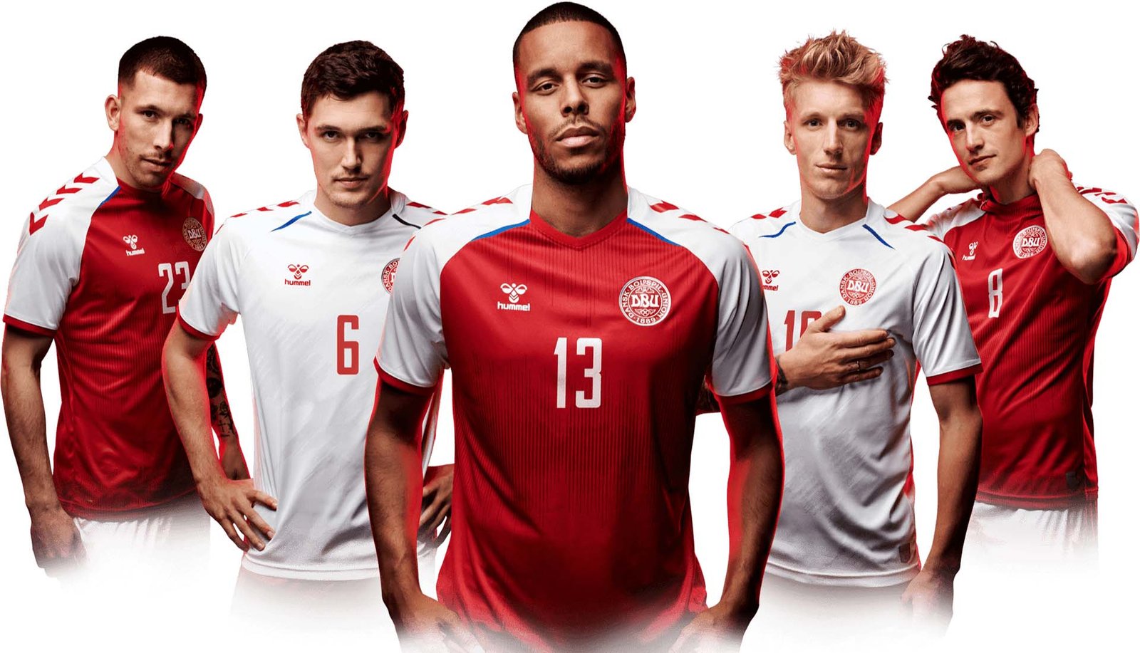Hummel Unveil Denmark 2021 Home & Away Shirts - featured image