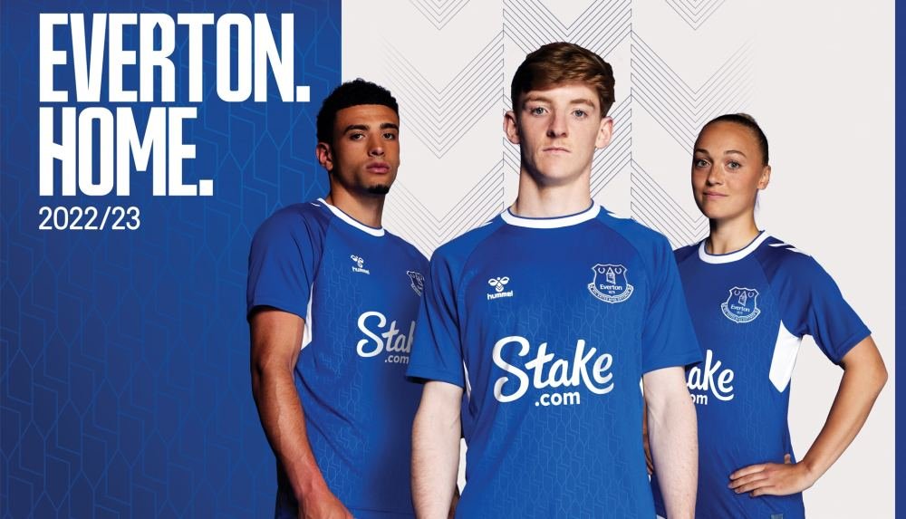 Hummel Unveil Everton 22/23 Home Shirt - featured image
