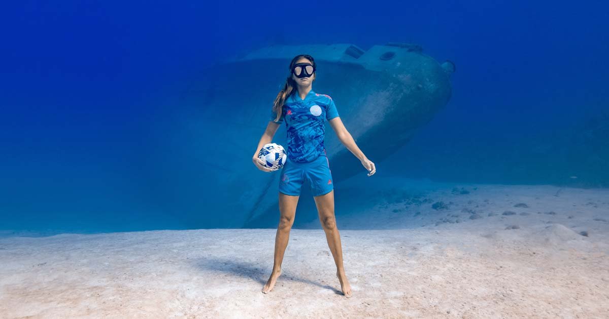 Inter Miami CF Unveil PRIMEBLUE Jersey In Special Underwater Shoot - featured image
