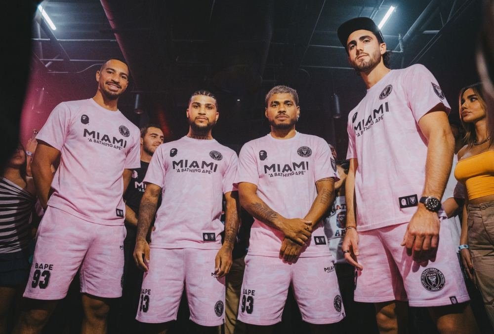 Inter Miami x BAPE Collaborate On Limited Edition Capsule - featured image