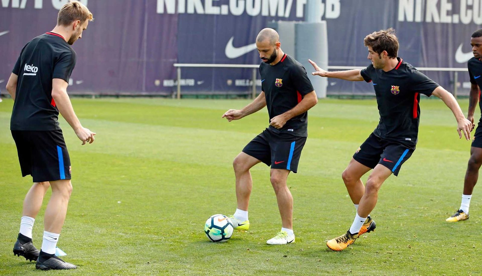 Ivan Rakitic Trains in Blackout adidas Boots - featured image