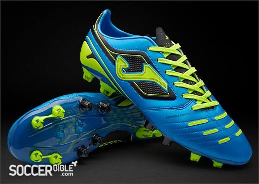 Joma Power Football Boots - Navy/Lime - featured image