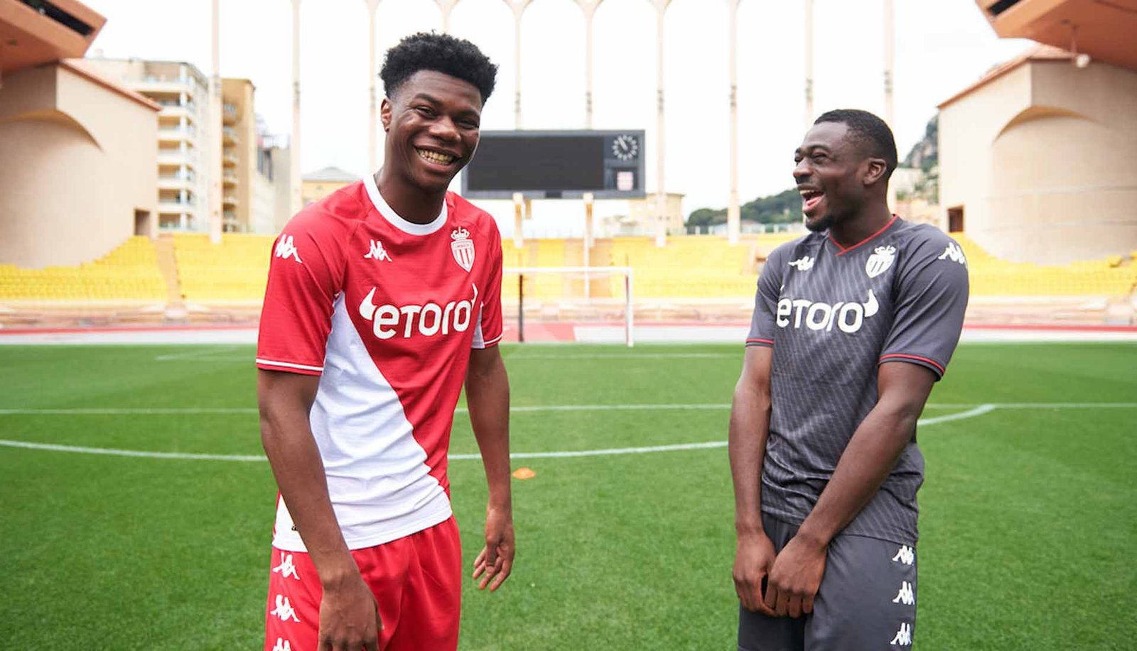 Kappa Launch AS Monaco 21/22 Home & Away Shirts - featured image