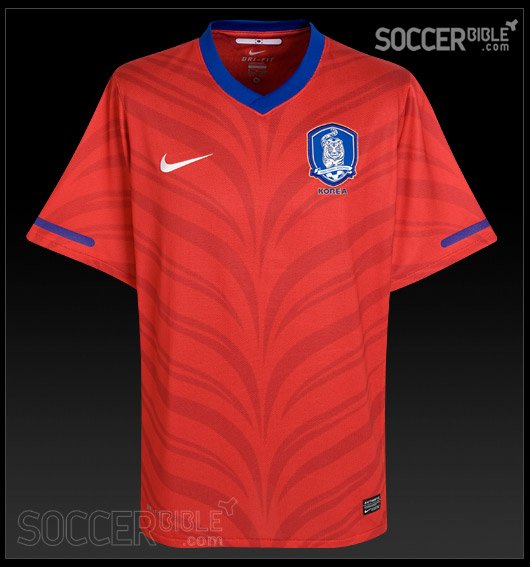 South Korea Home 2010 Nike Football Shirt - featured image