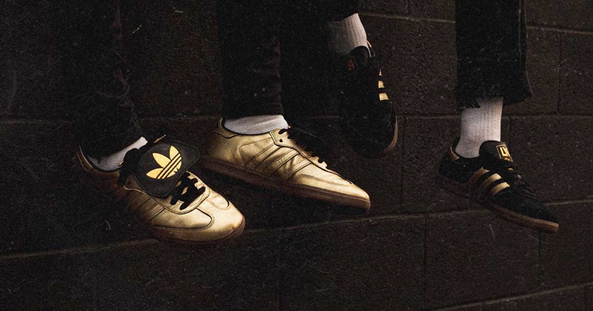 LAFC & adidas Originals Reveal Two Limited Edition Black & Gold Sambas - featured image