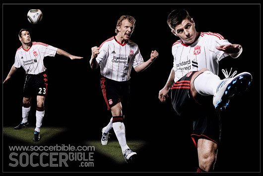 Liverpool Away 10/11 - adidas Football Shirt - featured image